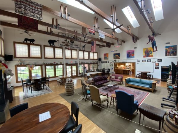 The Great Room at the Brain Brew Distillery